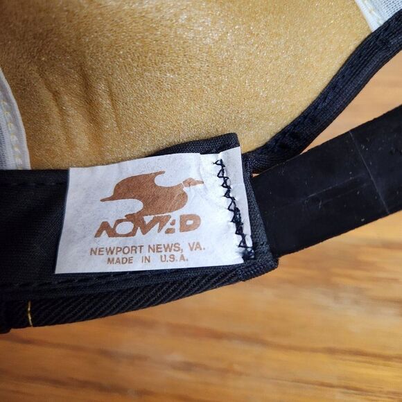 Vintage Cargill Seed Farm Patch Trucker Hat Snapback Cap Nomad Black Yellow - Picture 9 of 9